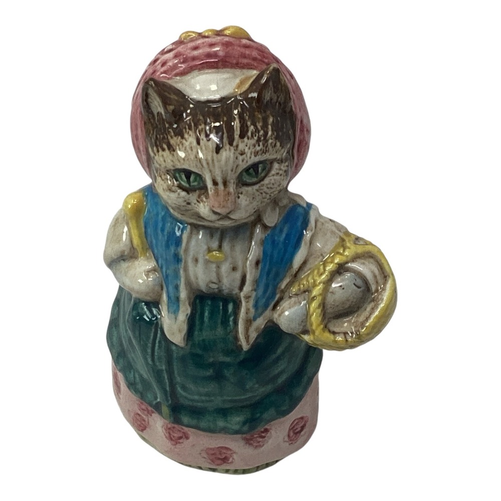 Vintage Beatrix Potter's COUSIN RIBBY Beswick, England F. Warner & Co. 3.5"